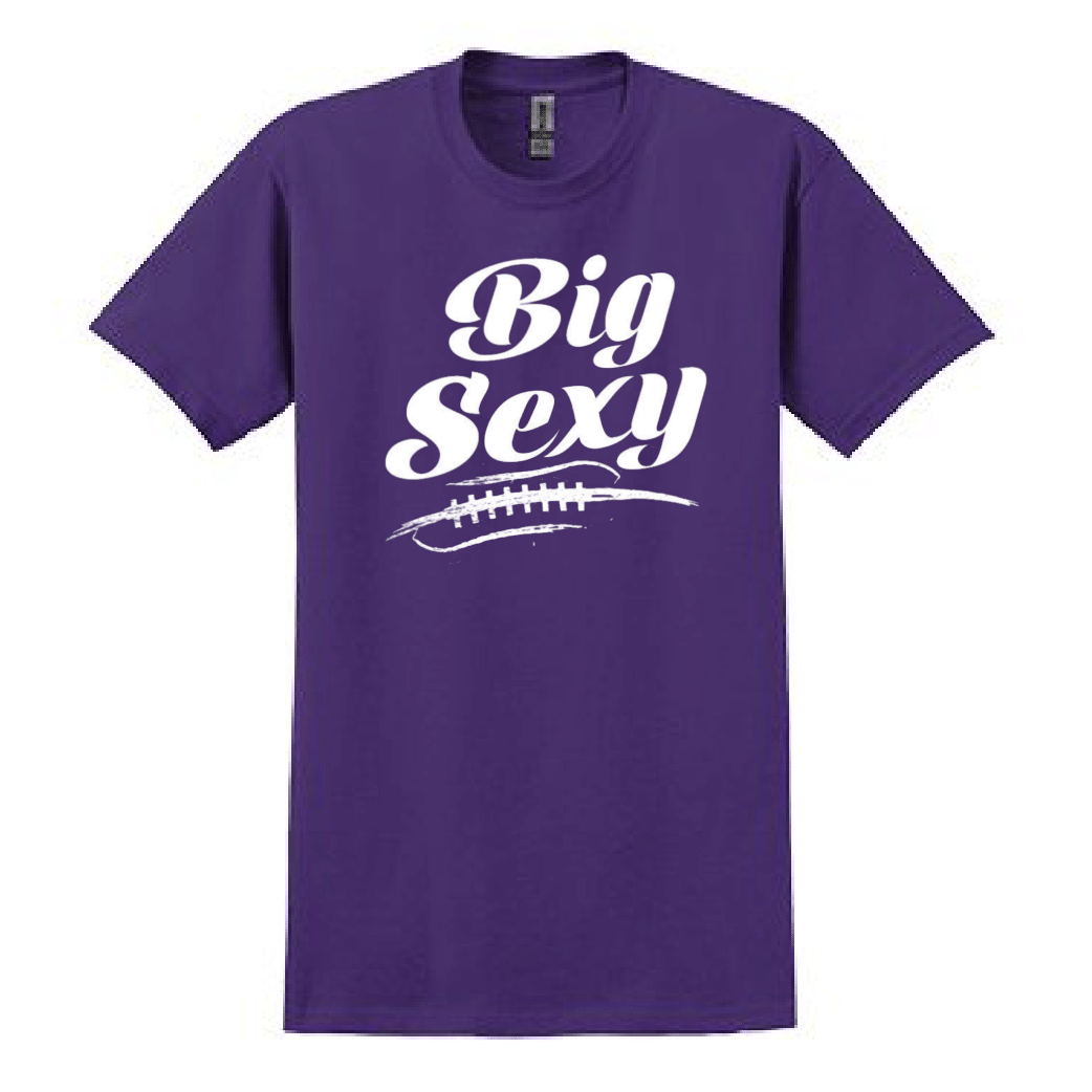 BIG SEXY (White) (A) - Heavyweight T-Shirt