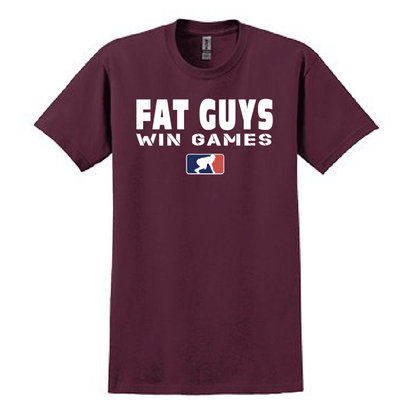 FAT GUYS WIN GAMES - Youth T-Shirt