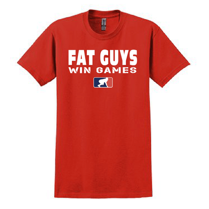 FAT GUYS WIN GAMES - Youth T-Shirt