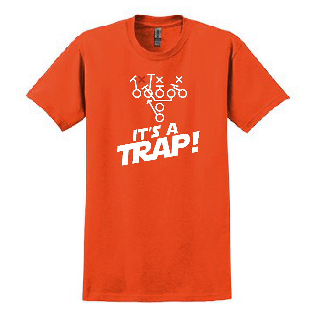 ITS A TRAP! (White) - Heavyweight T-Shirt