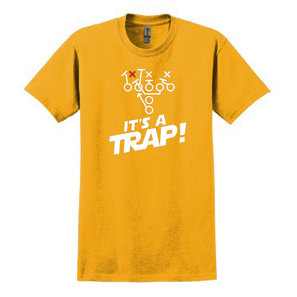 ITS A TRAP! (White) - Heavyweight T-Shirt