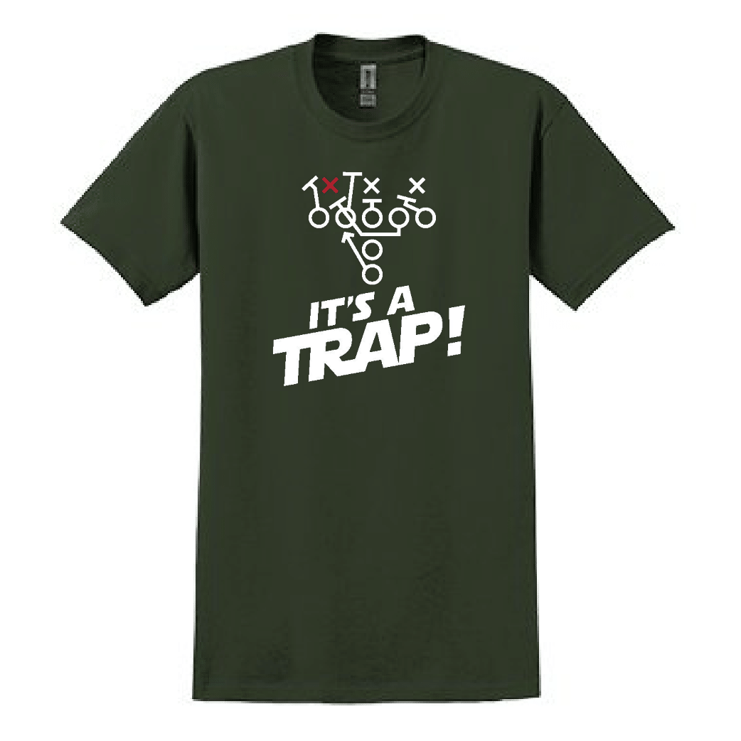 ITS A TRAP! (White) - Heavyweight T-Shirt