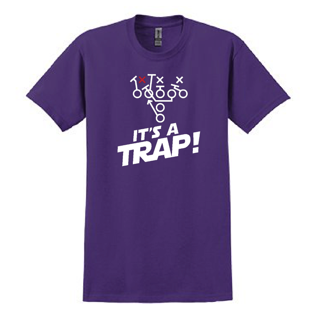 ITS A TRAP! (White) - Heavyweight T-Shirt