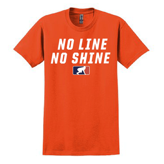 NO LINE NO SHINE - Heavyweight T-Shirt