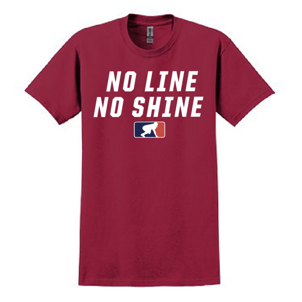 NO LINE NO SHINE - Heavyweight T-Shirt