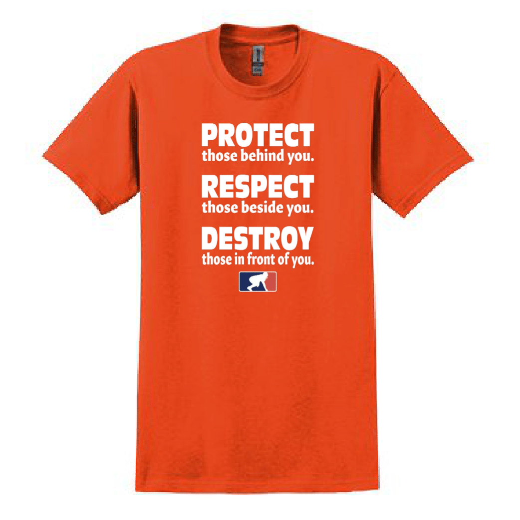 PROTECT RESPECT DESTROY - Heavyweight T-Shirt