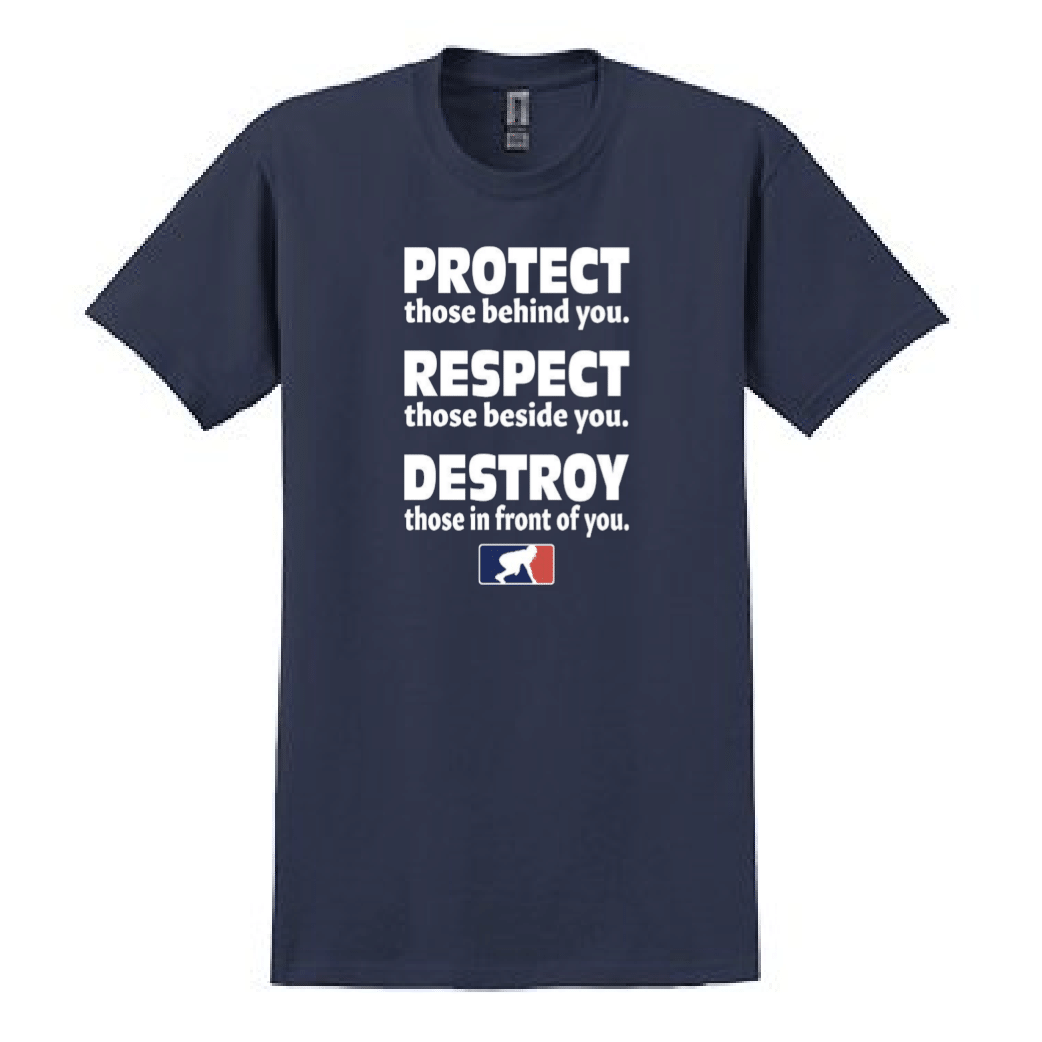 PROTECT RESPECT DESTROY - Heavyweight T-Shirt