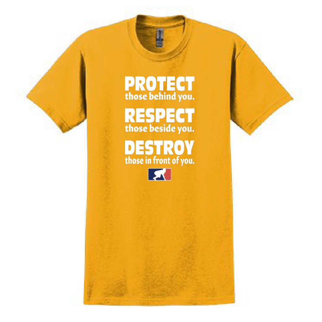 PROTECT RESPECT DESTROY - Heavyweight T-Shirt