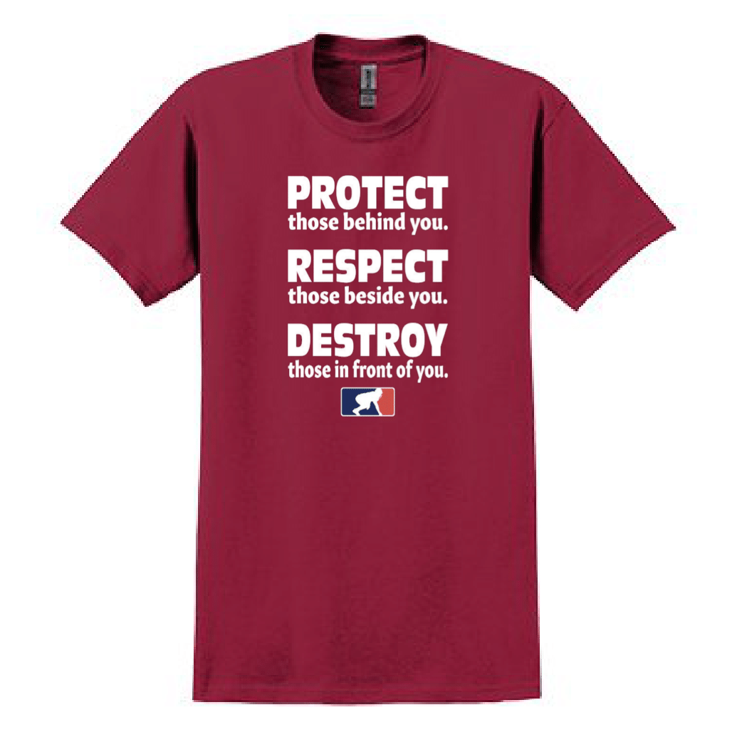 PROTECT RESPECT DESTROY - Heavyweight T-Shirt
