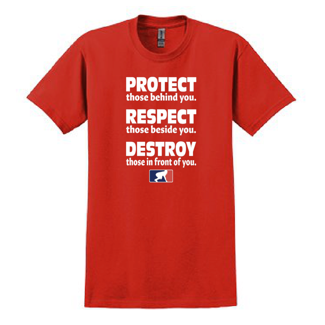 PROTECT RESPECT DESTROY - Heavyweight T-Shirt