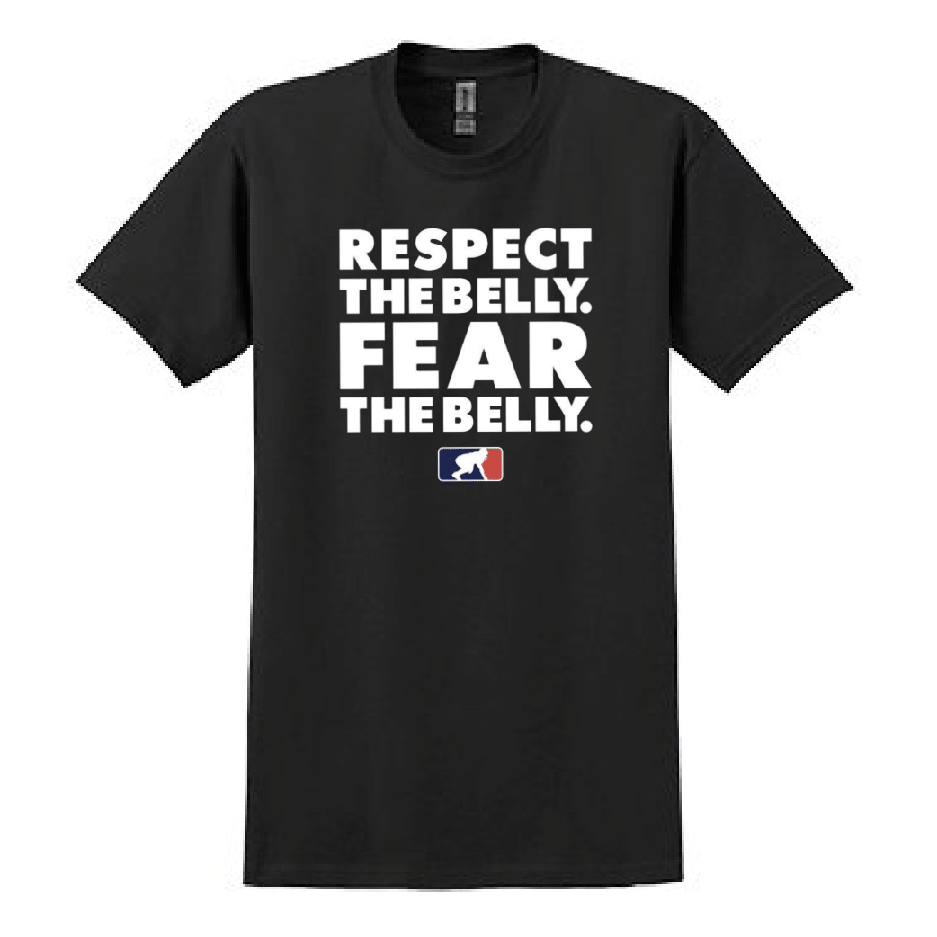 RESPECT THE BELLY - Heavyweight T-Shirt