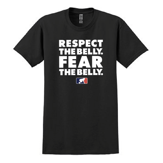 RESPECT THE BELLY - Heavyweight T-Shirt
