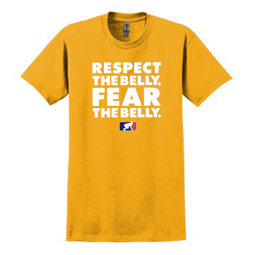 RESPECT THE BELLY - Heavyweight T-Shirt