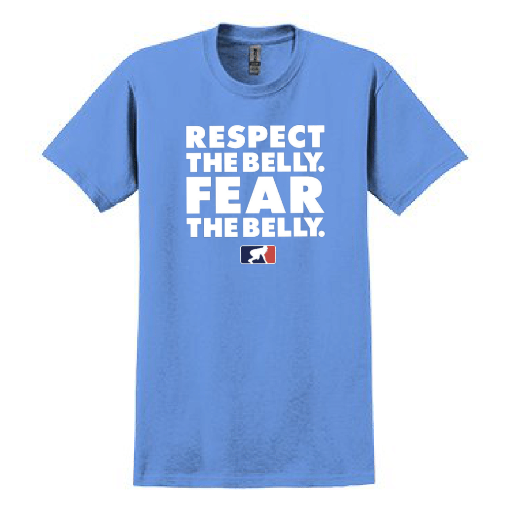 RESPECT THE BELLY - Heavyweight T-Shirt