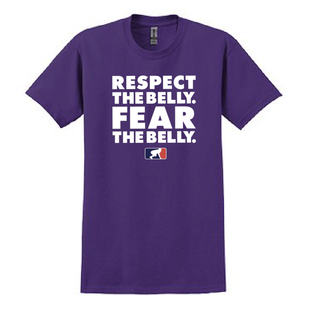 RESPECT THE BELLY - Heavyweight T-Shirt