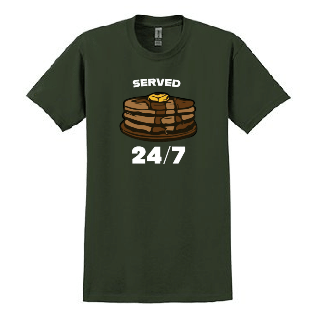 SERVED 24/7 - Heavyweight T-Shirt