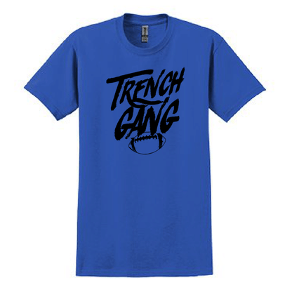 TRENCH GANG (Black) - Heavyweight T-Shirt