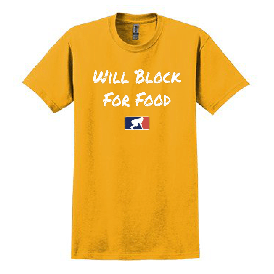 WILL BLOCK FOR FOOD - Youth T-Shirt