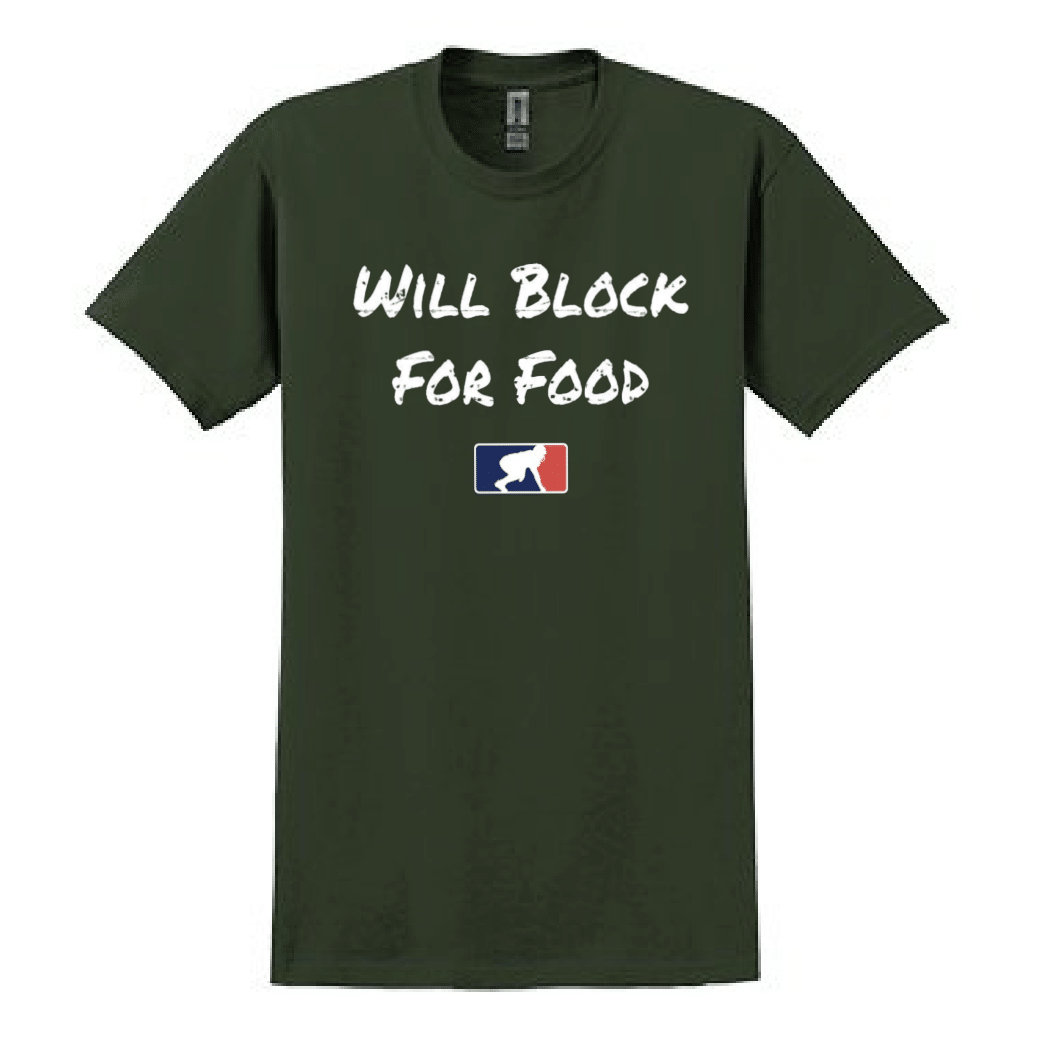 WILL BLOCK FOR FOOD - Youth T-Shirt