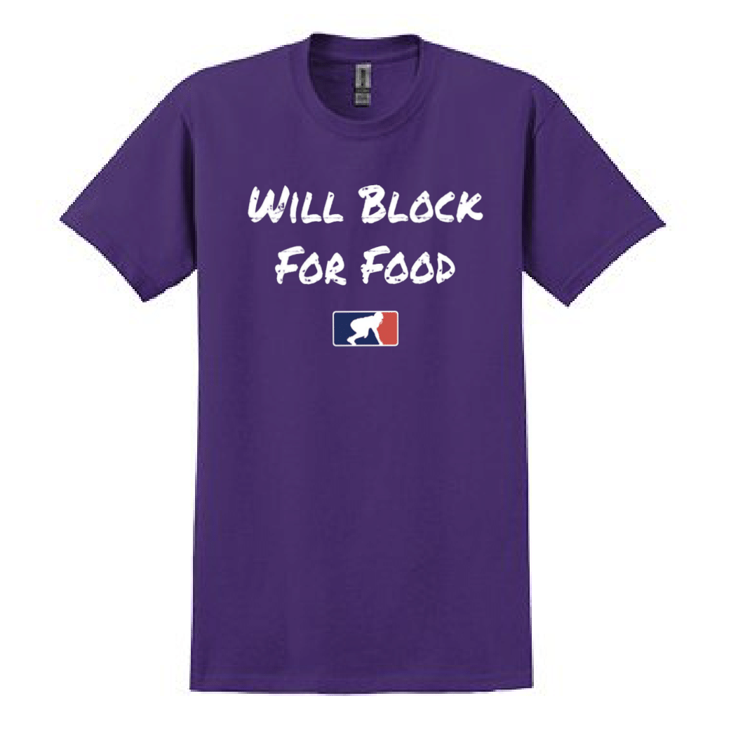 WILL BLOCK FOR FOOD - Youth T-Shirt