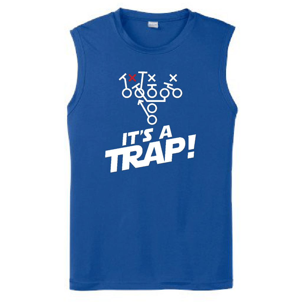 ITS A TRAP! (White) - Muscle T-Shirt