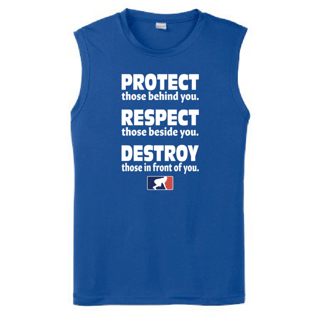 PROTECT RESPECT DESTROY - Muscle T-Shirt