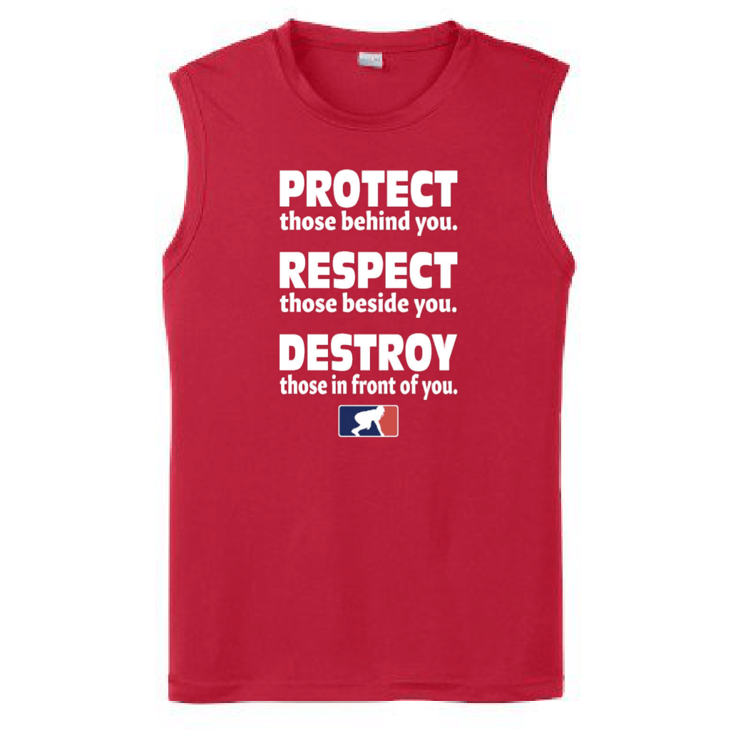 PROTECT RESPECT DESTROY - Muscle T-Shirt
