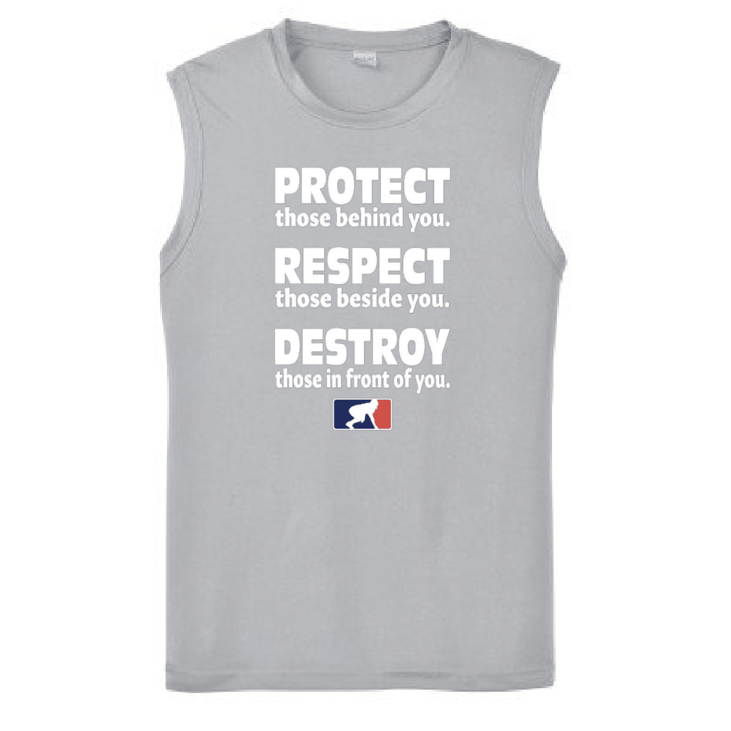 PROTECT RESPECT DESTROY - Muscle T-Shirt