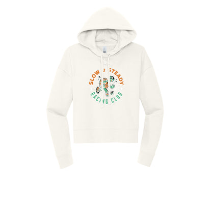 ATHLETE (White) - Womens Fleece Hoodie