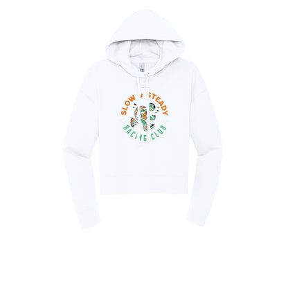ATHLETE (White) - Womens Fleece Hoodie
