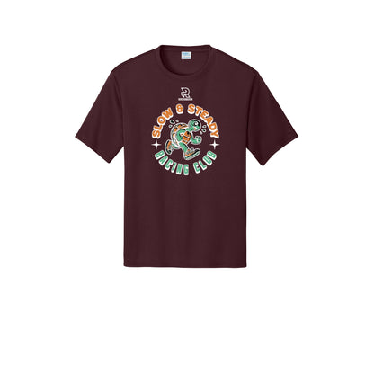 SLOW & STEADY RACING (White) - Short Sleeve Performance Tee