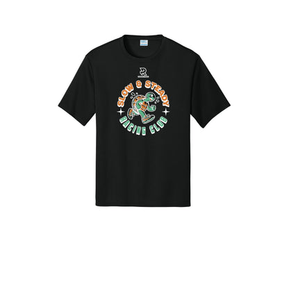 SLOW & STEADY RACING (White) - Short Sleeve Performance Tee