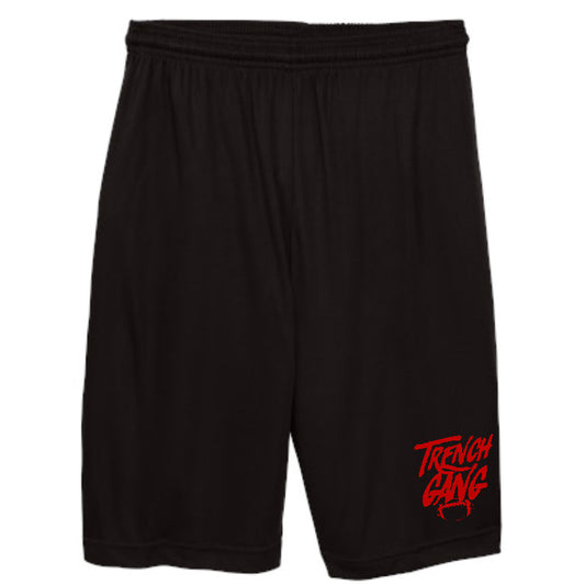TRENCH GANG (Red) - Competitor Shorts