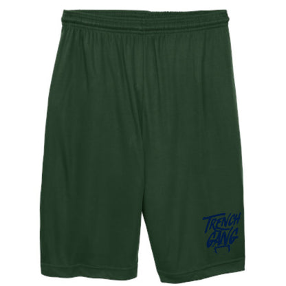 TRENCH GANG (Navy) - Competitor Shorts