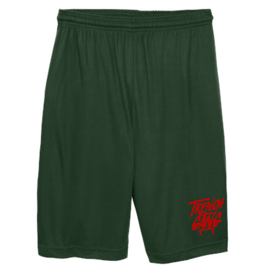 TRENCH GANG (Red) - Competitor Shorts