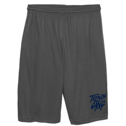 TRENCH GANG (Navy) - Competitor Shorts