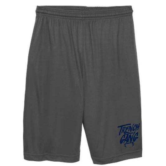 TRENCH GANG (Navy) - Competitor Shorts