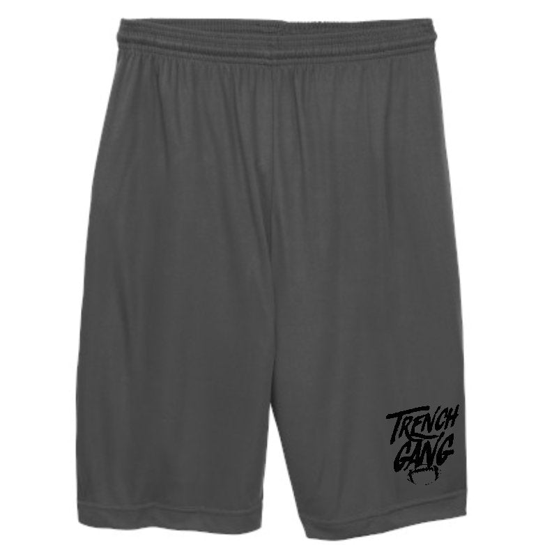 TRENCH GANG (Black) - Competitor Shorts