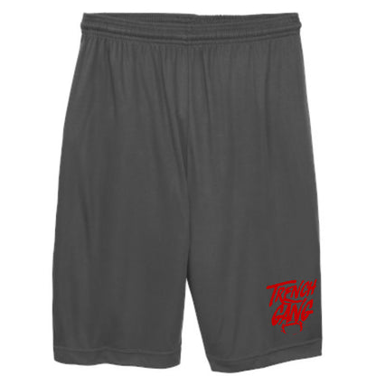 TRENCH GANG (Red) - Competitor Shorts