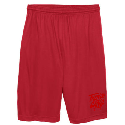 TRENCH GANG (Red) - Competitor Shorts