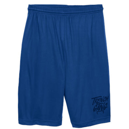 TRENCH GANG (Navy) - Competitor Shorts