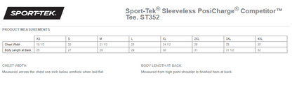 CLOVIS SHARKS - Sleeveless Performance Tee
