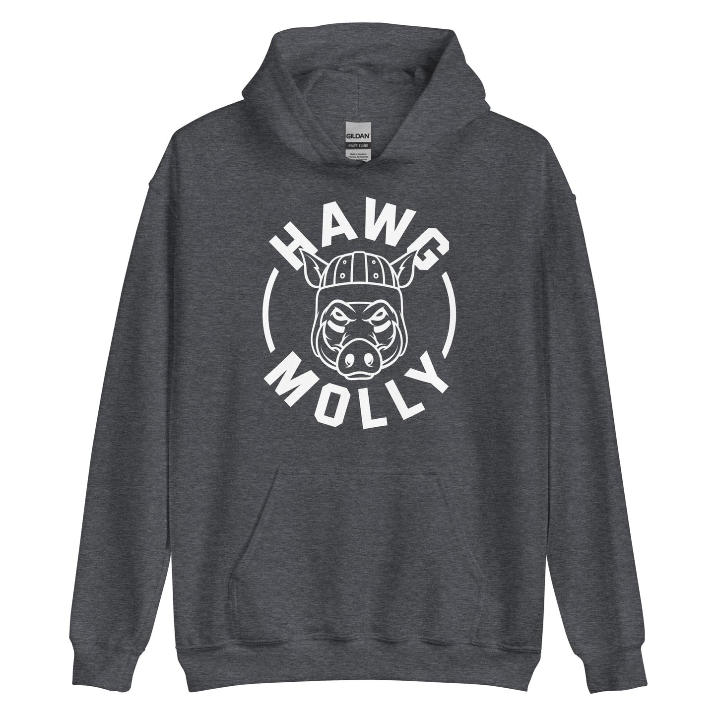 HAWG MOLLY (White) - Heavyweight Hoodie