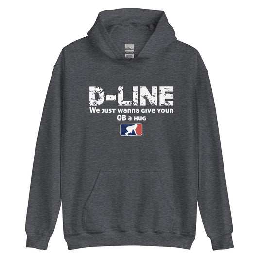 D-LINE QB HUGS - Hoodie