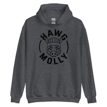 HAWG MOLLY (Black) - Heavyweight Hoodie