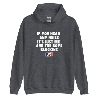 ITS JUST ME AND THE BOYS - Heavyweight Hoodie
