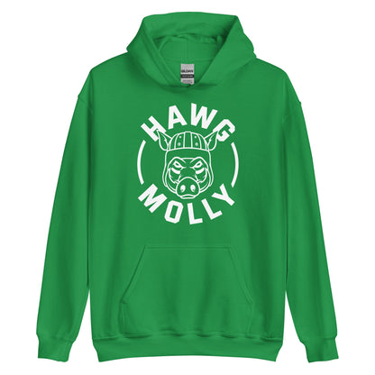 HAWG MOLLY (White) - Heavyweight Hoodie