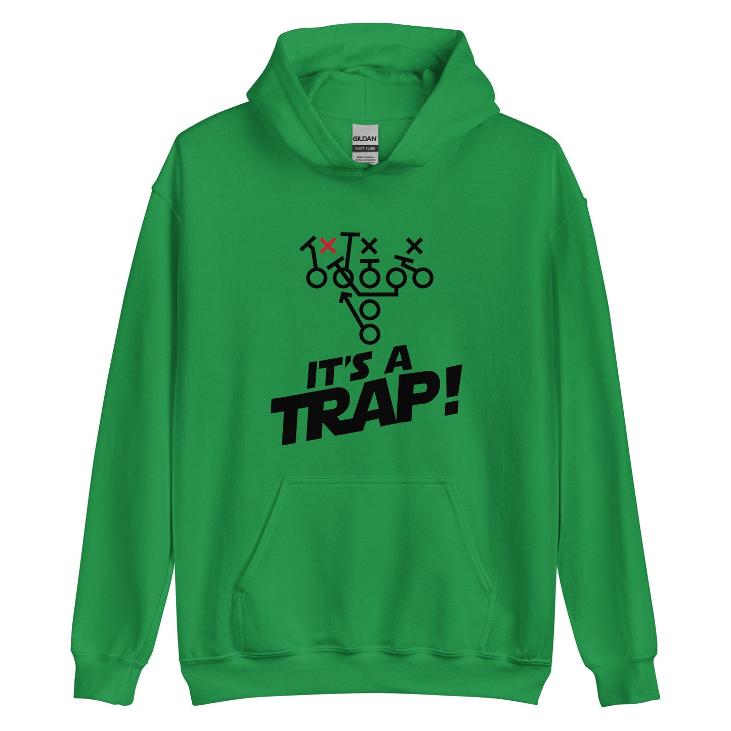 ITS A TRAP! (Black) - Youth Hoodie