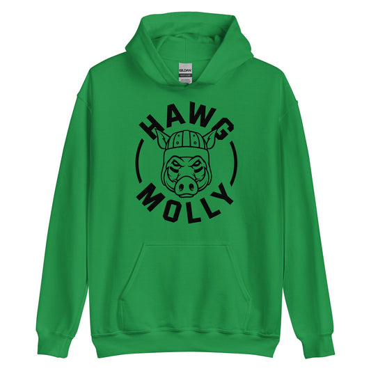HAWG MOLLY (Black) - Heavyweight Hoodie