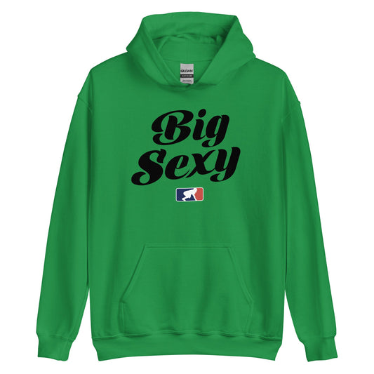 BIG SEXY (Black) - Heavyweight Hoodie